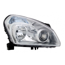 NISSAN QASHQAI J10 07- REFLEKTOR LAMPA PRAWA PRZEDNIA PRAWY PRZÓD HELLA 26010-JD900